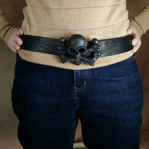 Belt ~ Skeleton buckle